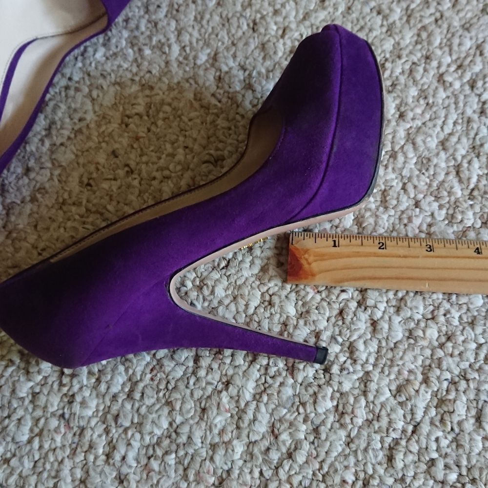 Very rich pretty purple Prada heels size: 36.5 - Picture 9 of 12